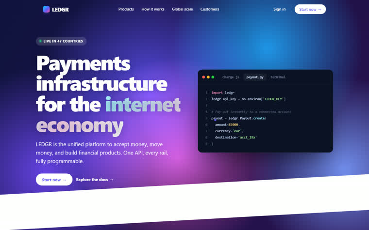 Ledgr payments