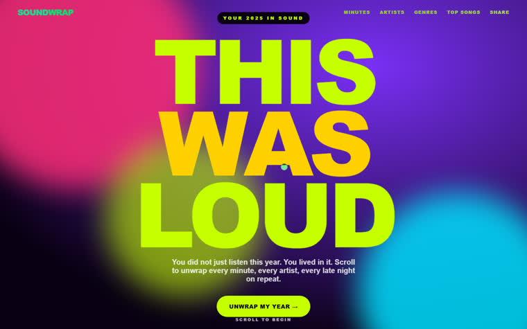 SoundWrap year in music