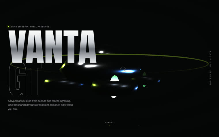 Vanta electric hypercar